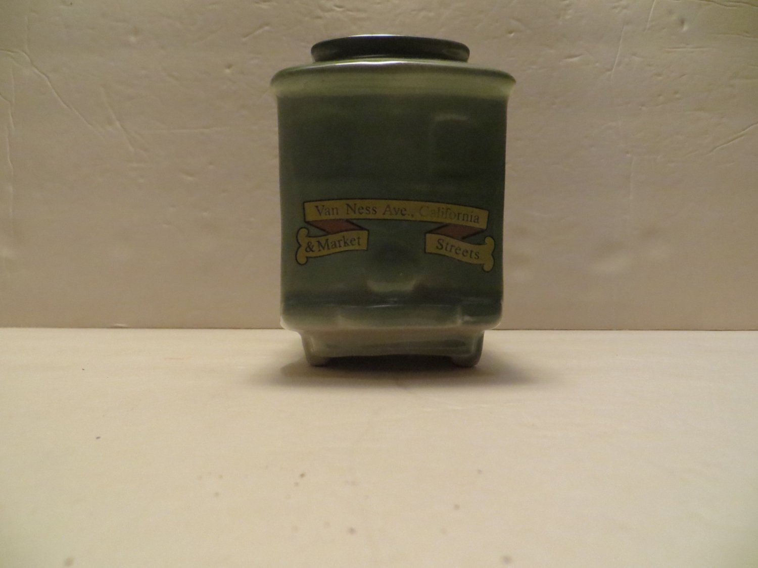 Jim Beam Whiskey Decanter Cable Car Powell & Mason Streets 1968 San