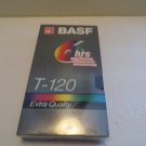BASF T120 6-Hour VHS Tape Extra Quality