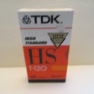 TDK High Standard T-120 VHS Tape