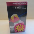 Memorex 5 Pack T-120 VHS Tapes