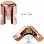 Champagne Bottle Plug Sealer Set, 4pc, Rose Gold, Stainless Steel