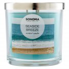 Sonoma Goods For Life Seaside Breeze Scented 3-Wick Candle