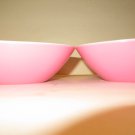 Retro Pink Melamine Bowls Set of 2