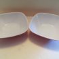 Retro Pink Melamine Bowls Set of 2