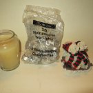 Jar Candle, Christmas Candle Holder, and 40 Tealight Candles