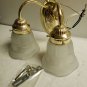 Double Sconce Wall Light - Gold