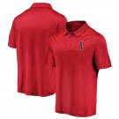 Majestic Los Angeles Angels  Big & Tall Polo Shirt, Heathered Red, 5X