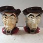 Set of 2 Vintage Royal Copley Accent Wall Vases
