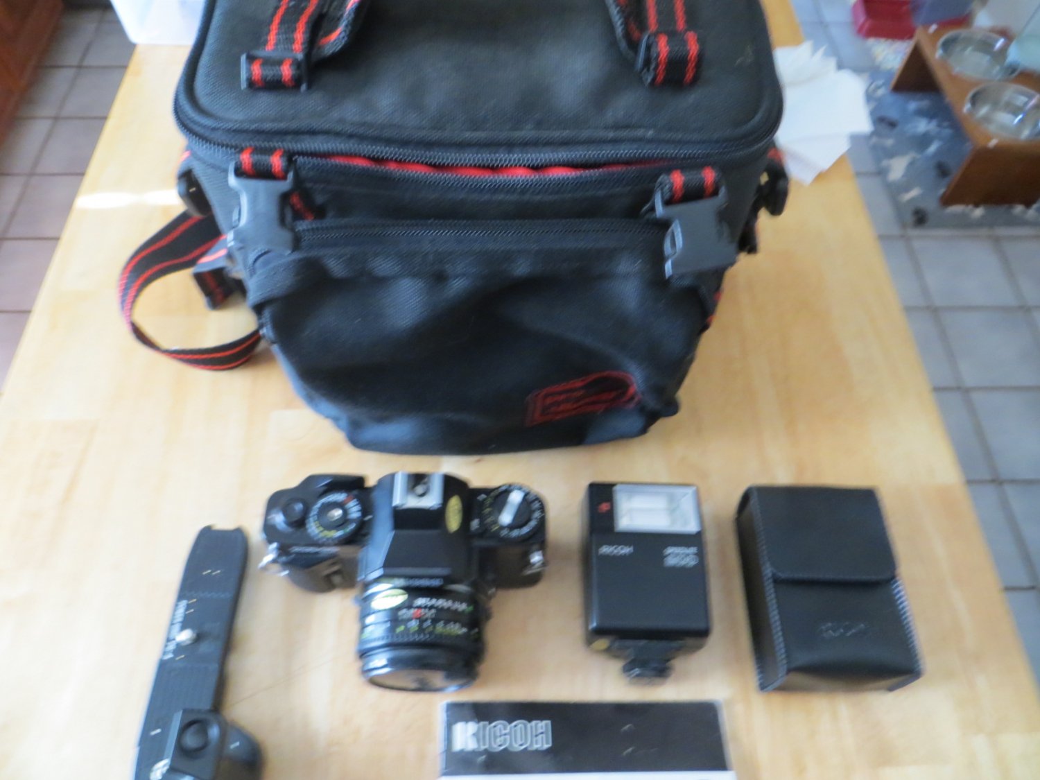 Ricoh XR-10 Camera, Accessories and Case