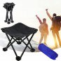 9/22E Portable Folding Camping Stool Small Camp Stool Compact Lightweight Foot Stool with Carry Bag