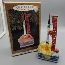 Hallmark Keepsake Ornament Freedom 7 Rocket - Magic Light and Sound