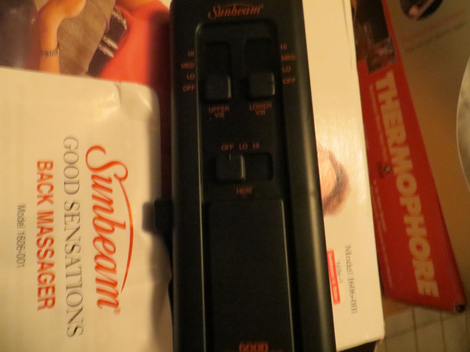 Sunbeam Good Sensations Back Massager 1606001