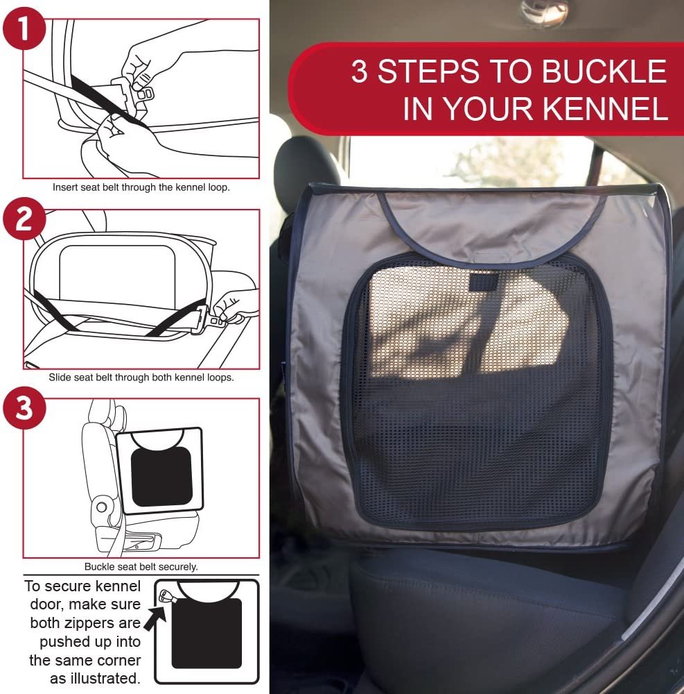 Sport Pet Designs Kennel Pro Pop Open, Medium, Gray