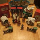 14pc. Porcelain Christmas Ornaments and Figurines