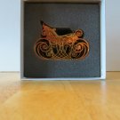 Danbury Mint 2004 Victorian Holiday Sleigh Ornament, Gold