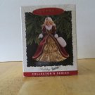 Hallmark Keepsake Holiday Barbie Ornament, 1996, Velvet Red and Gold Dress
