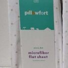 Pillowfort Micro Dot Microfiber Full Size Flat Sheet Pillowfort Micro Dot Microfiber Full Size Flat Sheet