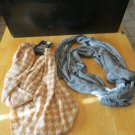 Set of 2 Women's Infinity Scarves