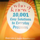 Who Knew? and More Who Knew? Books, Soft Cover, Set of 2