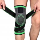 Compression Knee Brace for Arthritis Pain, Black and Green, Large Compression Knee Brace for Arthritis Pain, Black and Green, Large