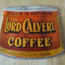 Lord Calvert Coffee-Vesper Tea Advertising Sleeve with Liberty Sharps 3-9 Sewing Needles