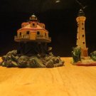 Set of 2 Lighthouse Figurines