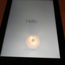 Apple iPad 2nd Gen Silver A1395 16GB Wi-Fi MC769LL/A 9.7" Crack in Bottom Corner