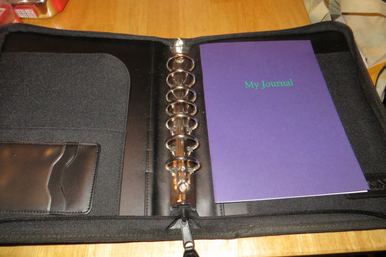 Avonex 7-Ring Monarch 8.5 x 11 Zippered Planner Binder