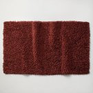 Casaluna 21 in x 34 in Mélange Looped Bath Rug, Clay 100% Cotton