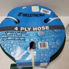 Belstrom 4 Ply 5/8 Inch x 50 Feet Vinyl Garden Hose