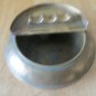 4 Inch Flip Top Solid Brass Table Ashtray With Mermaid Logo