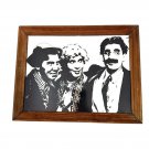 The Marx Brothers Mirror Graphic Art Wooden Frame The Marx Brothers Mirror Graphic Art Wooden Frame