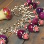 Handmade Cupcake Stitch Marker Set (SNAG FREE)- Set of 9 Pink Knitting Markers