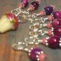 Handmade Cupcake Stitch Marker Set (SNAG FREE)- Set of 9 Pink Knitting Markers
