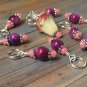 Handmade Cupcake Stitch Marker Set (SNAG FREE)- Set of 9 Pink Knitting Markers