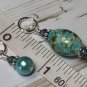 Aqua Blue Splash Knitting Stitch Marker Set (SNAG FREE)- Set of 9