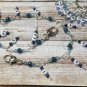 Knitting Row Counter, Blue 1-100 Chain Counter, Numbered Stitch Marker
