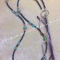 Handmade Knitting Blue Stitch Marker Necklace Set (SNAG FREE)