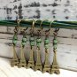 6 HANDMADE SNAG FREE Eiffel Tower Stitch Markers - Gifts- Knitting Tools