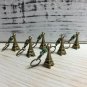 6 HANDMADE SNAG FREE Eiffel Tower Stitch Markers - Gifts- Knitting Tools
