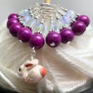 Handmade Bunny Knitting Stitch Marker Set (SNAG FREE)
