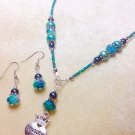 Handmade Knitting Diva Necklace Set (SNAG FREE)