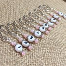 Row Counter Stitch Markers for Knitting & Crochet- Removable Number Markers