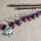 Sheep Stitch Marker Set (SNAG FREE)- Set of 9 Markers for Knitting