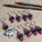 Sheep Stitch Marker Set (SNAG FREE)- Set of 9 Markers for Knitting