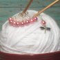 Snag Free Pink Dragonfly Knitting Stitch Marker Set