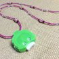 Handmade Beaded Pink Stitch OR Row Counter Necklace- Counts 0 To 99