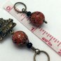 Handmade Beaded Knitting Stitch Markers (SNAG FREE)- Kitty Cat