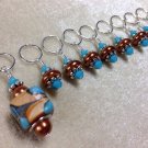 Handmade Beaded Knitting Stitch Markers (SNAG FREE)