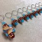 Handmade Beaded Knitting Stitch Markers (SNAG FREE)
